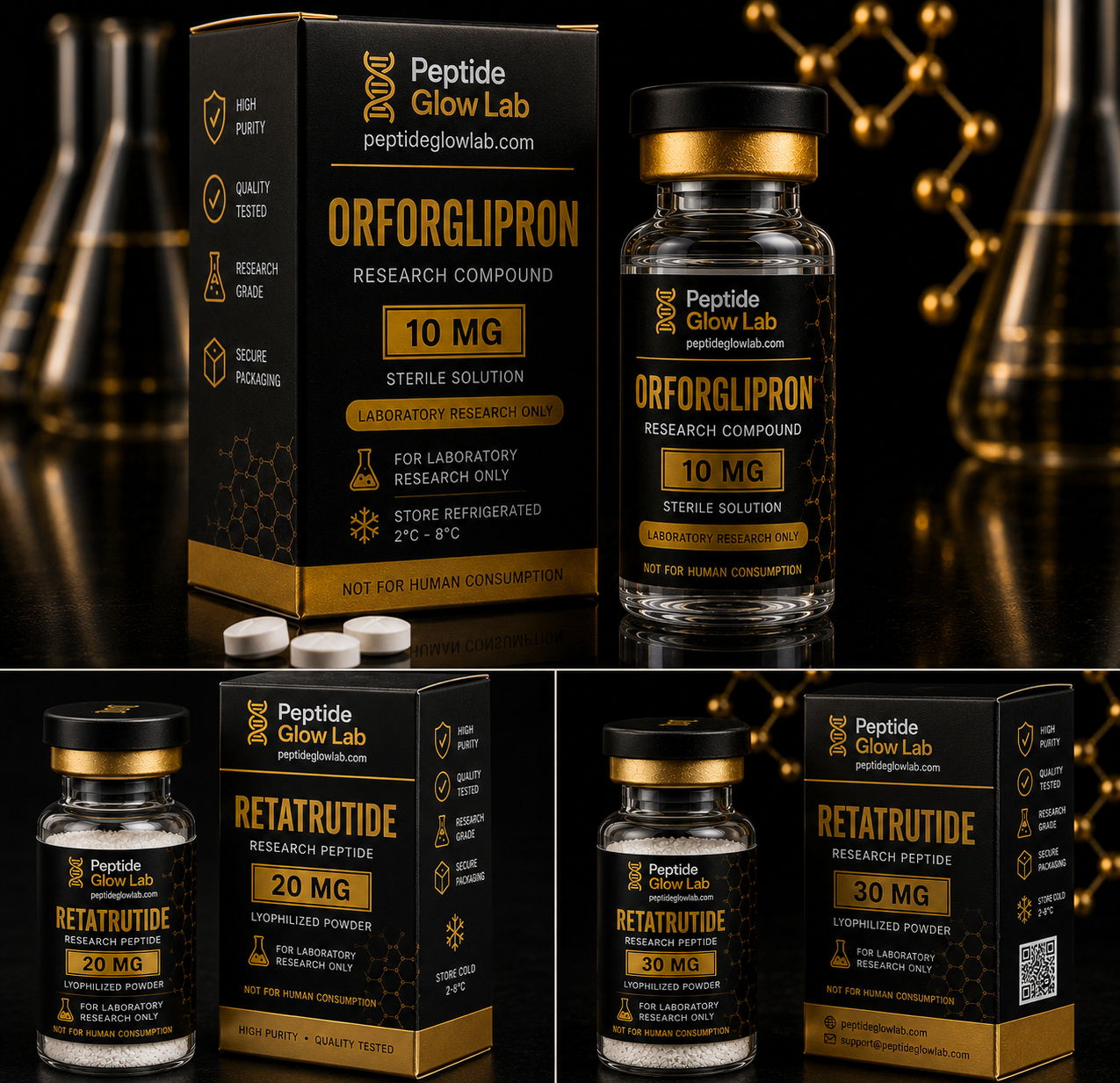 Retatrutide Research Peptide