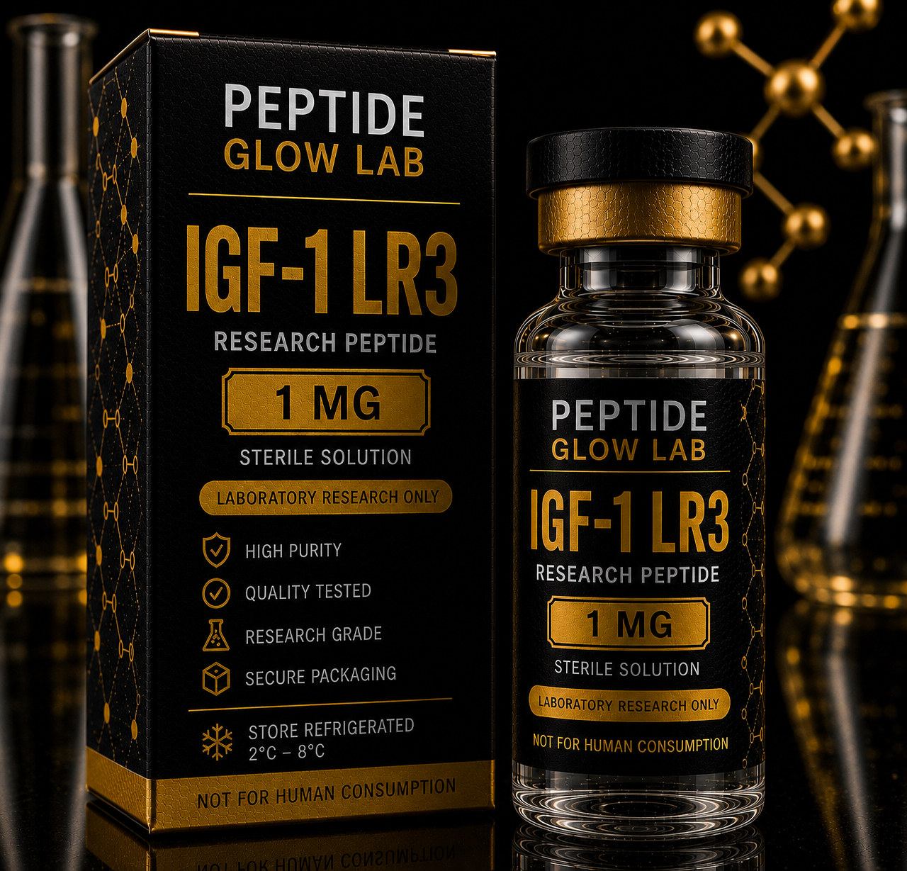 IGF-1 LR3 Peptide  Research Peptides